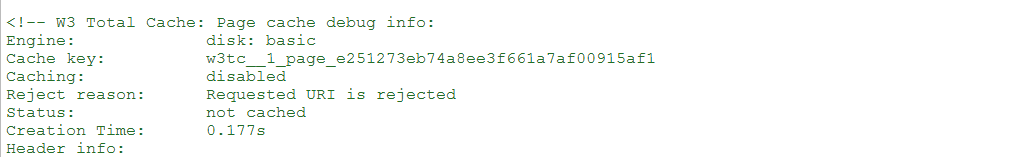 W3 Total Cache - homepage